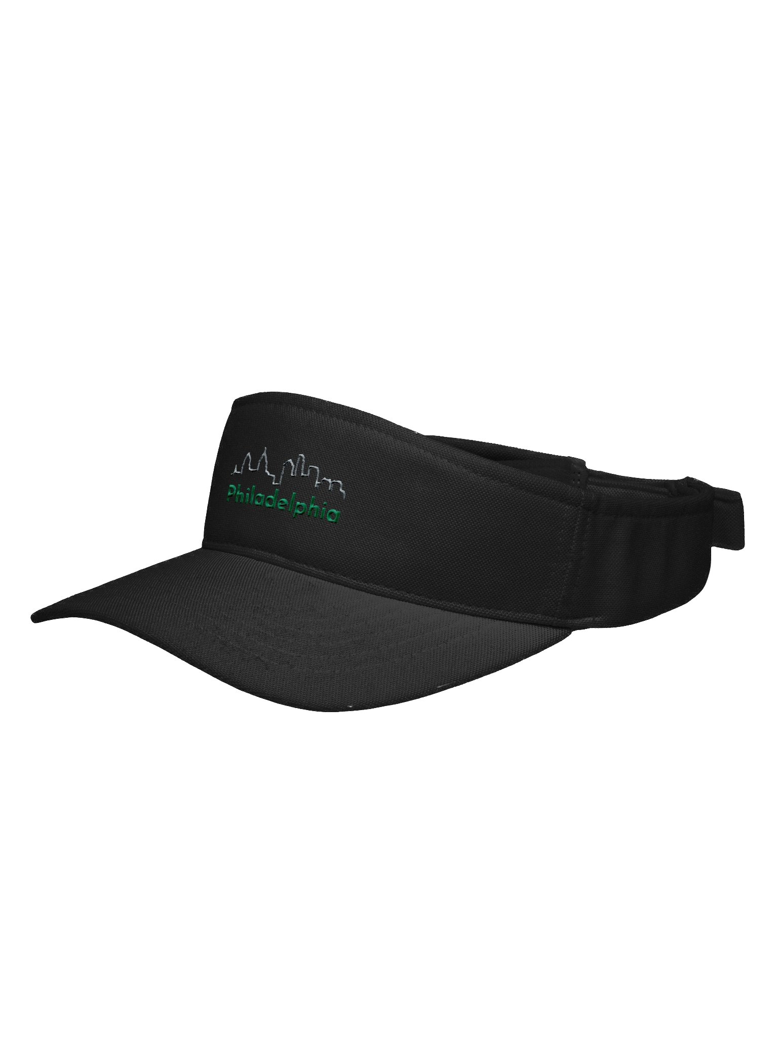Philly Skyline Embroidered Flexfit Visor product image (6)