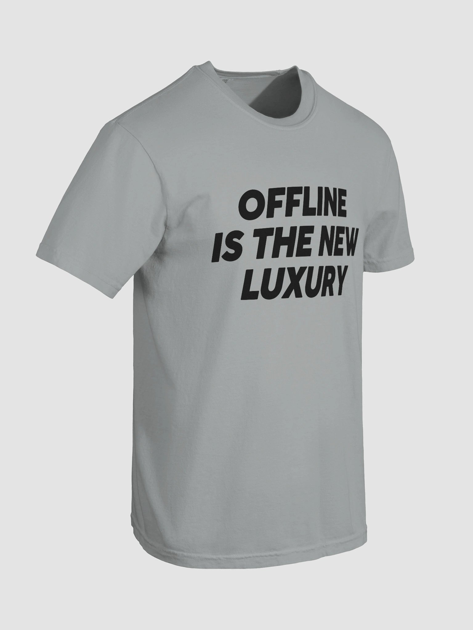 Offline Is The New Luxury T-shirt product image (4)