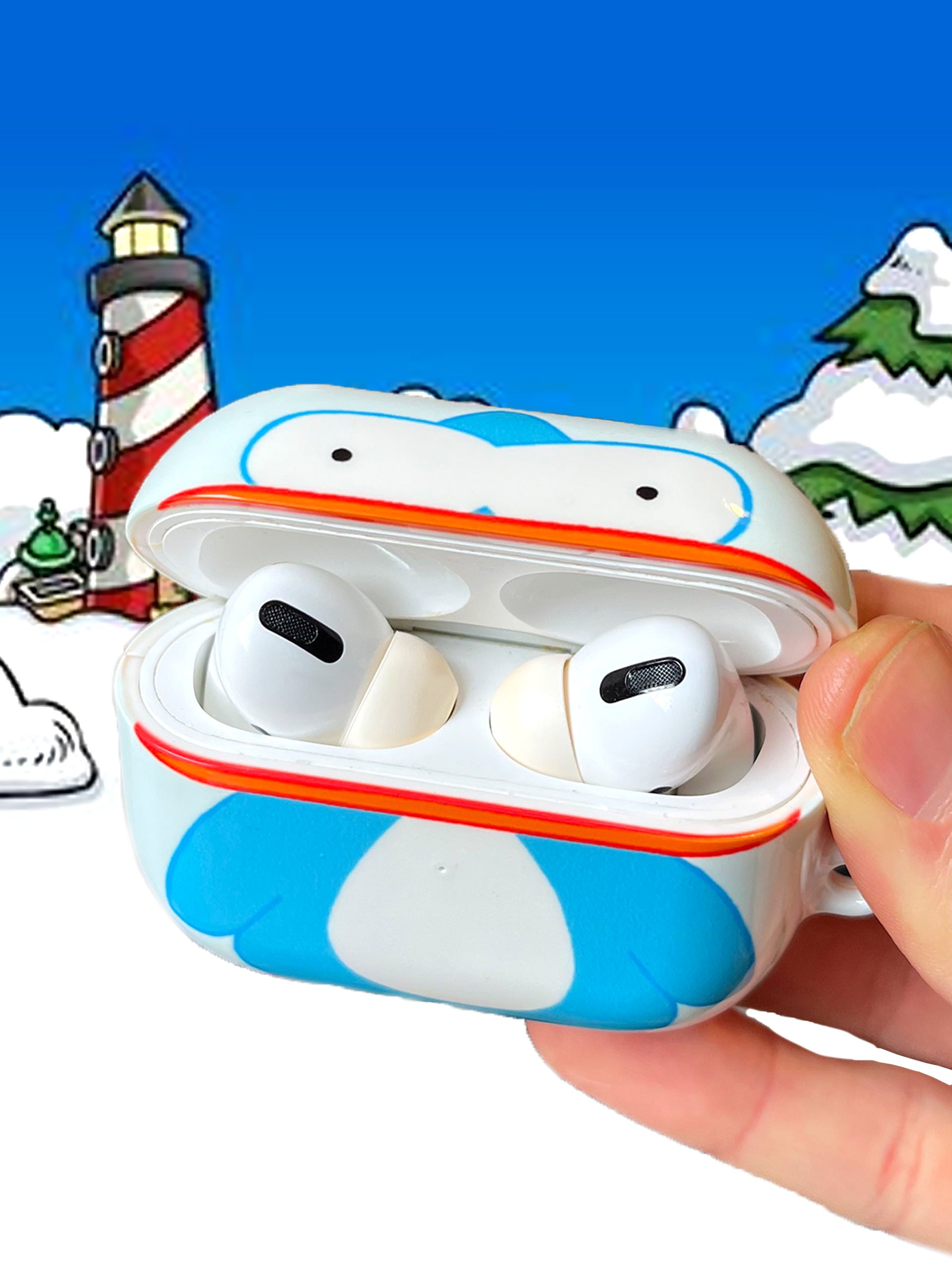 penguin airpods pro 1 case product image (3)