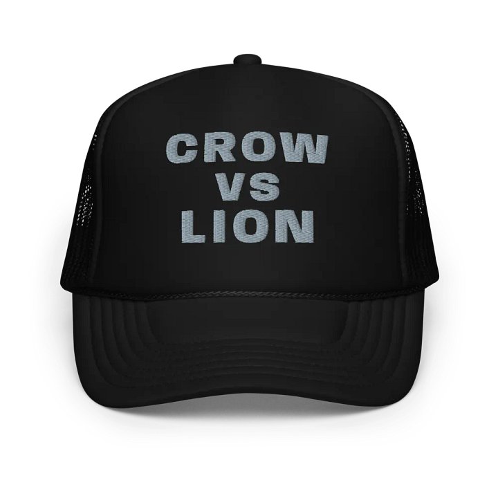 Crow vs Lion Trucker Hat 2 product image (1)