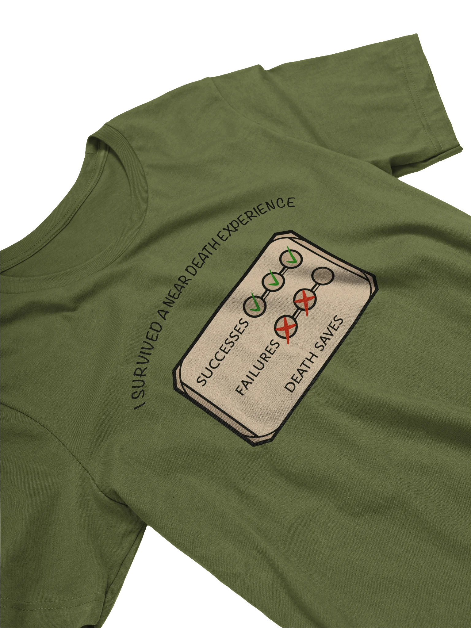 Death Saves Supersoft T-Shirt product image (1)
