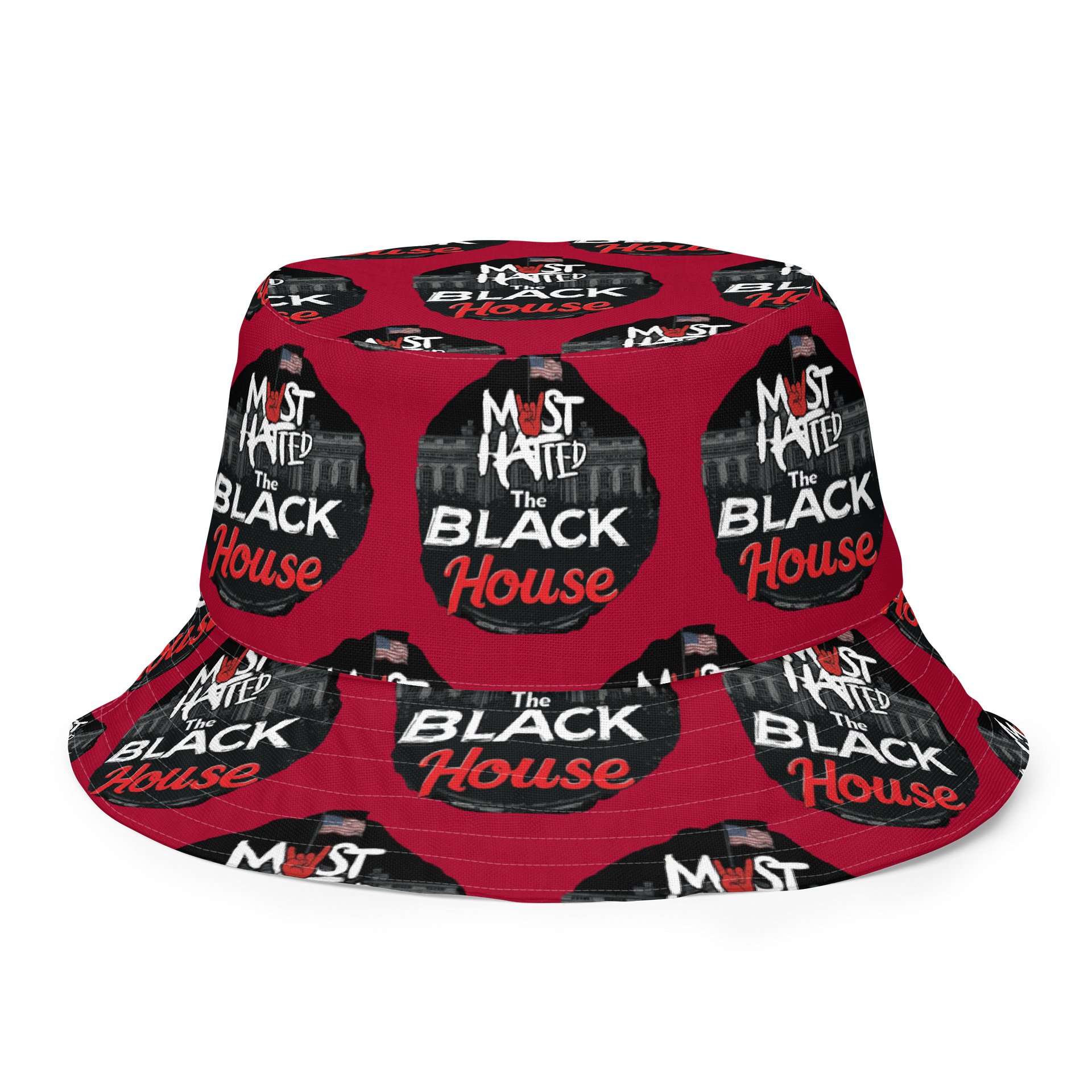 most hatedGrid Reversible Bucket Hat — S.P.N product image (2)