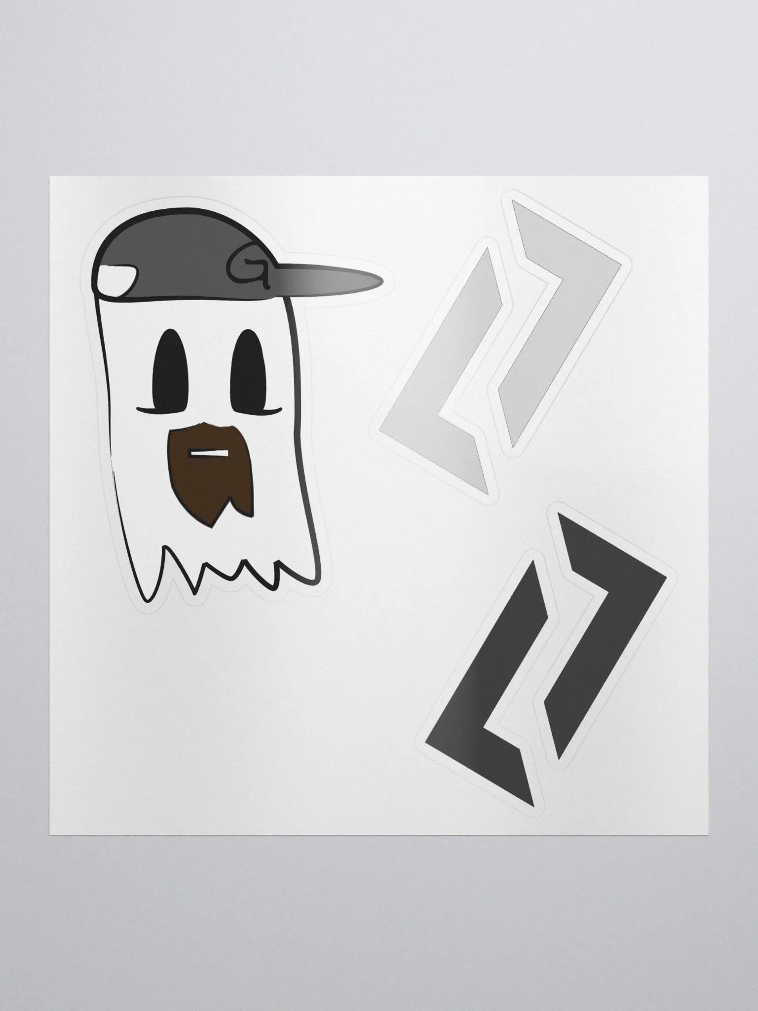 Lord Spookius and Lord Thaddius Logo Stickers product image (1)
