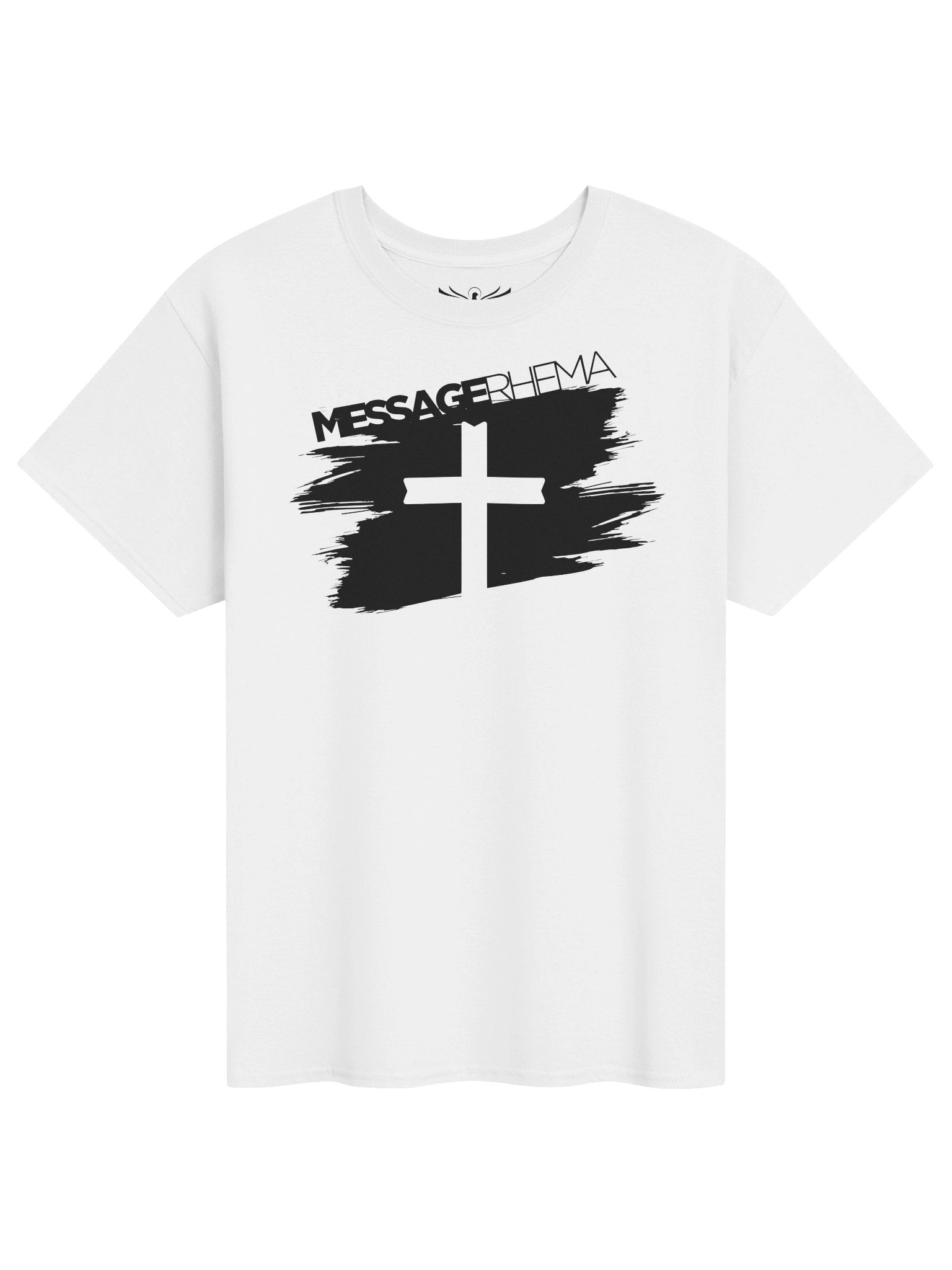 Message Rhema - Cross n' Paint graphic T-shirt WHT product image (1)