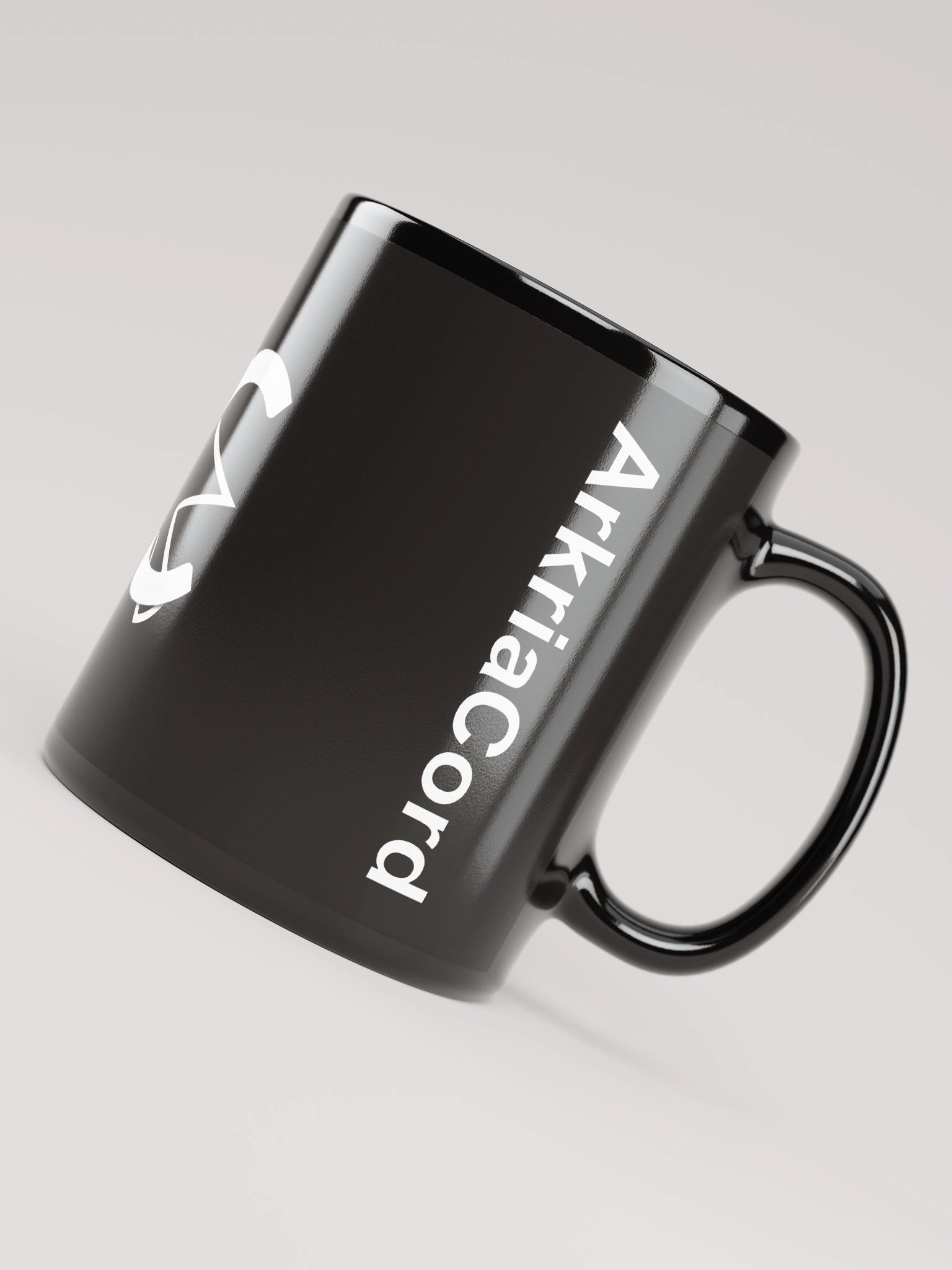 ArkriaCord Black Glossy Mug product image (4)