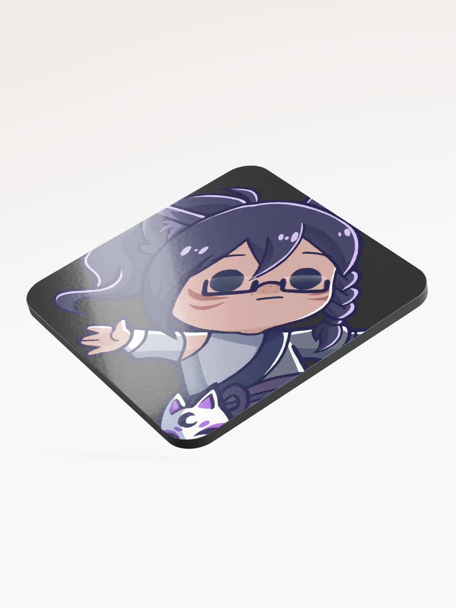 Glossed Cork Coaster | Ded product image (3)