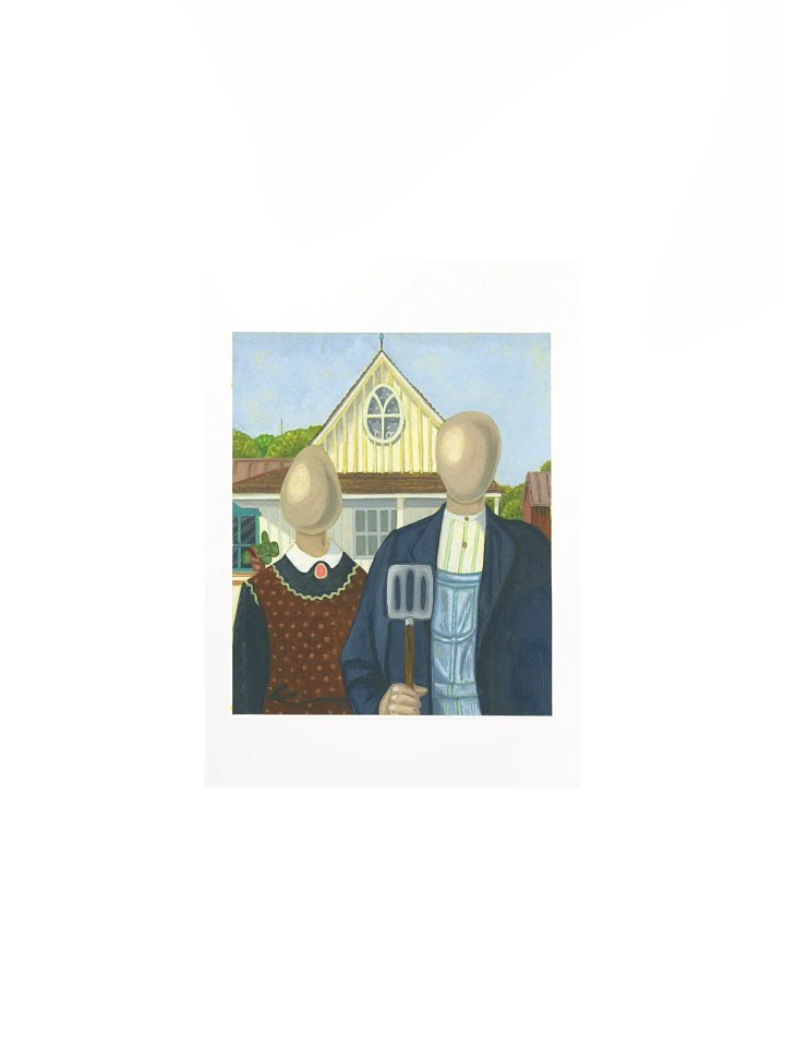 American Gothegg- Print product image (1)
