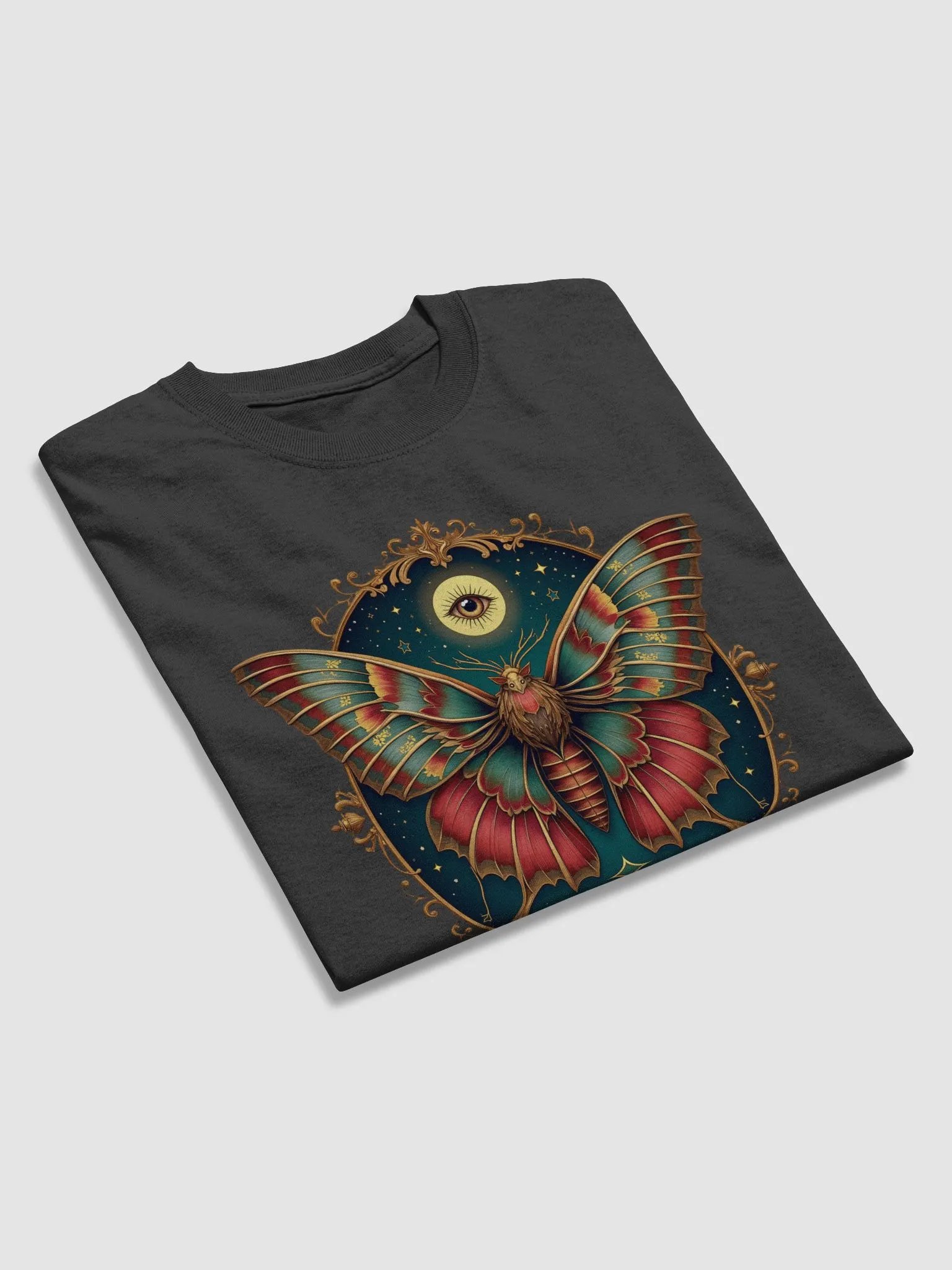 Mystical Moth with Third Eye and Celestial Frame product image (4)