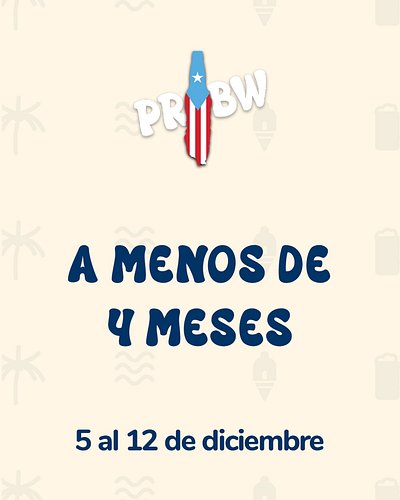 Estamos a menos de 4 meses del @puertoricobeerweek 2026, que se llevará a cabo del 5 al 12 de diciembre.
Cervecerías, spots c...
