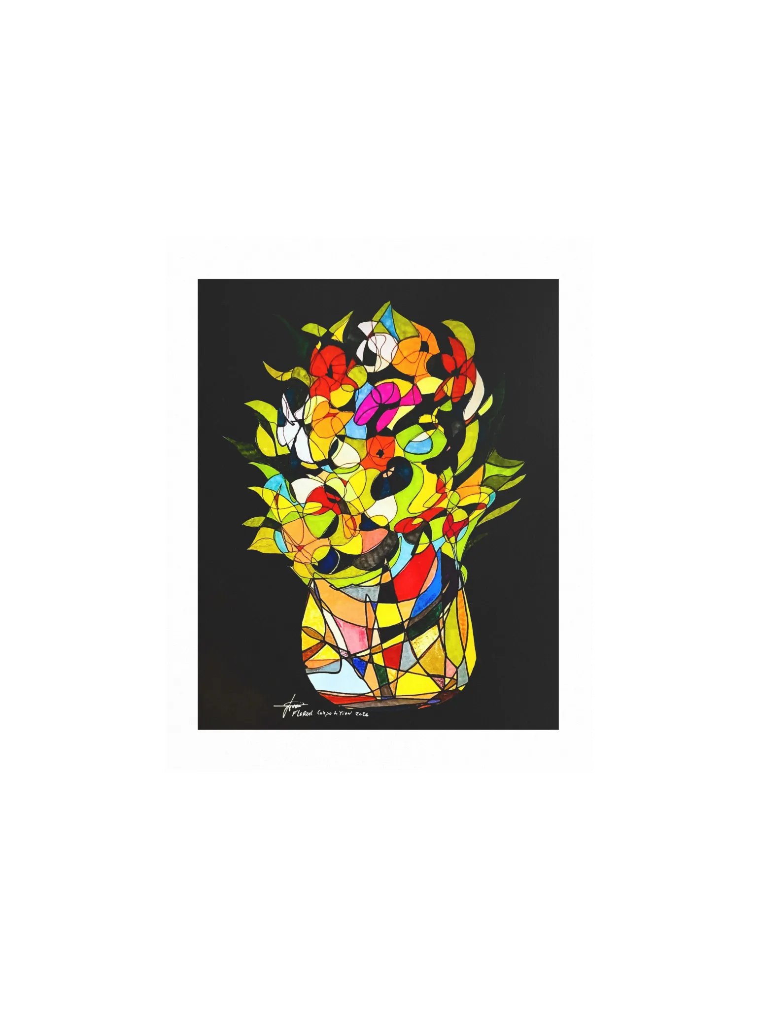 Floreal Composition 2026 – Fine Art Print product image (1)