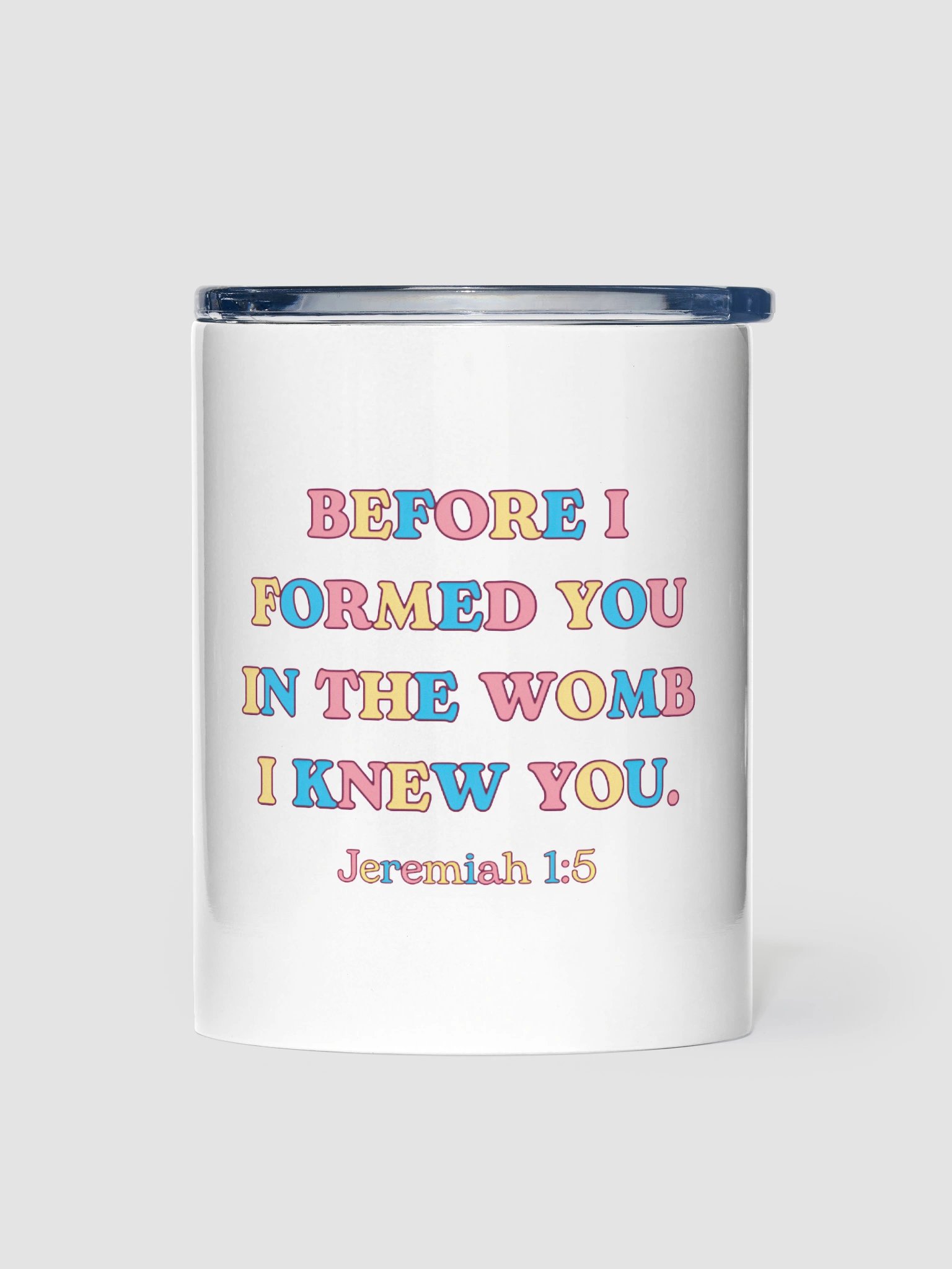 Jeremiah 1:5 Tumbler product image (1)