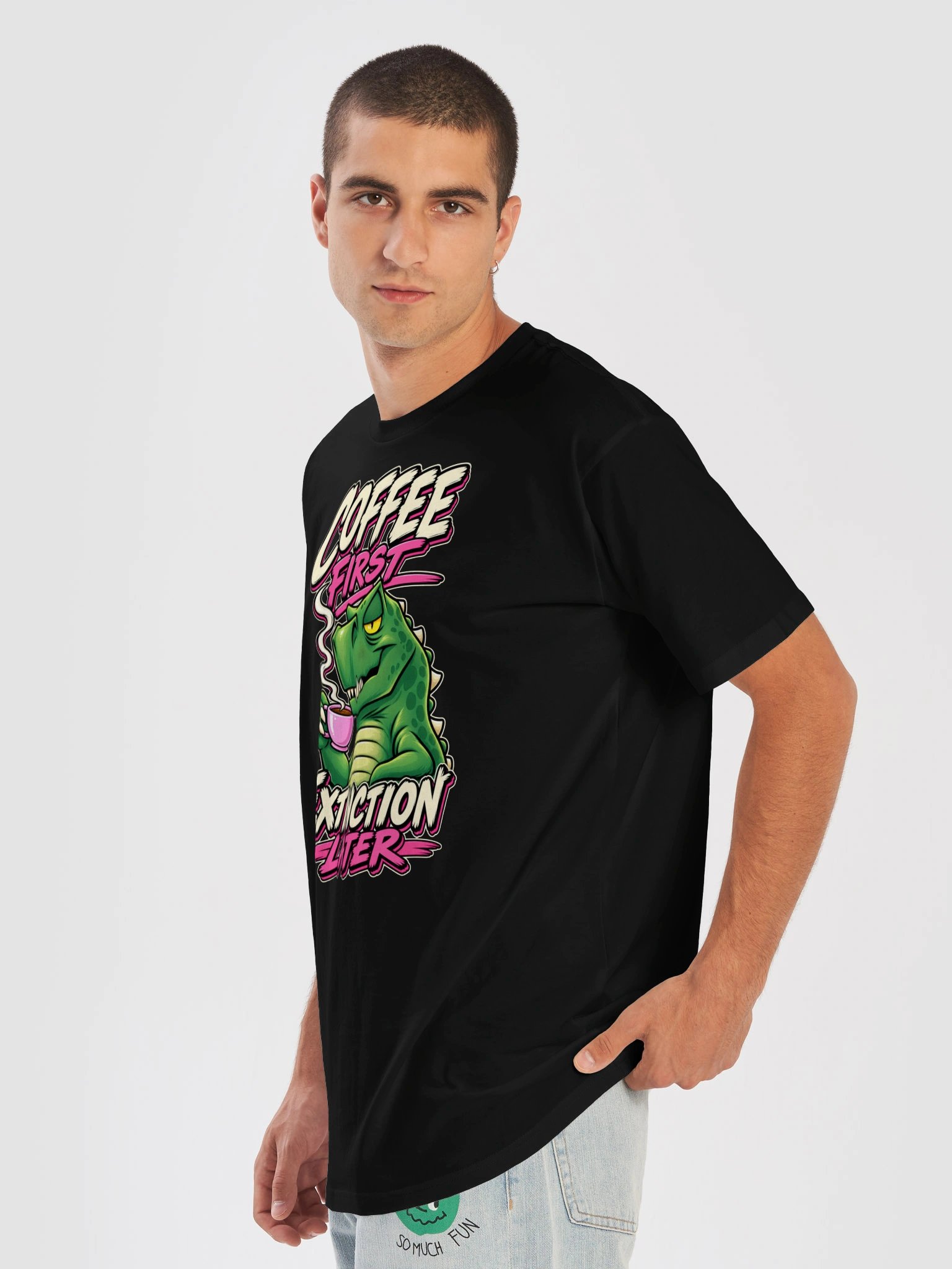 Coffee First – Extinction Later T-Shirt product image (34)
