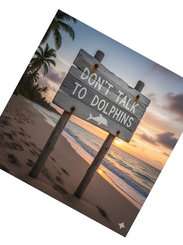 Don't Talk To Dolphin's Sticker product image (4)