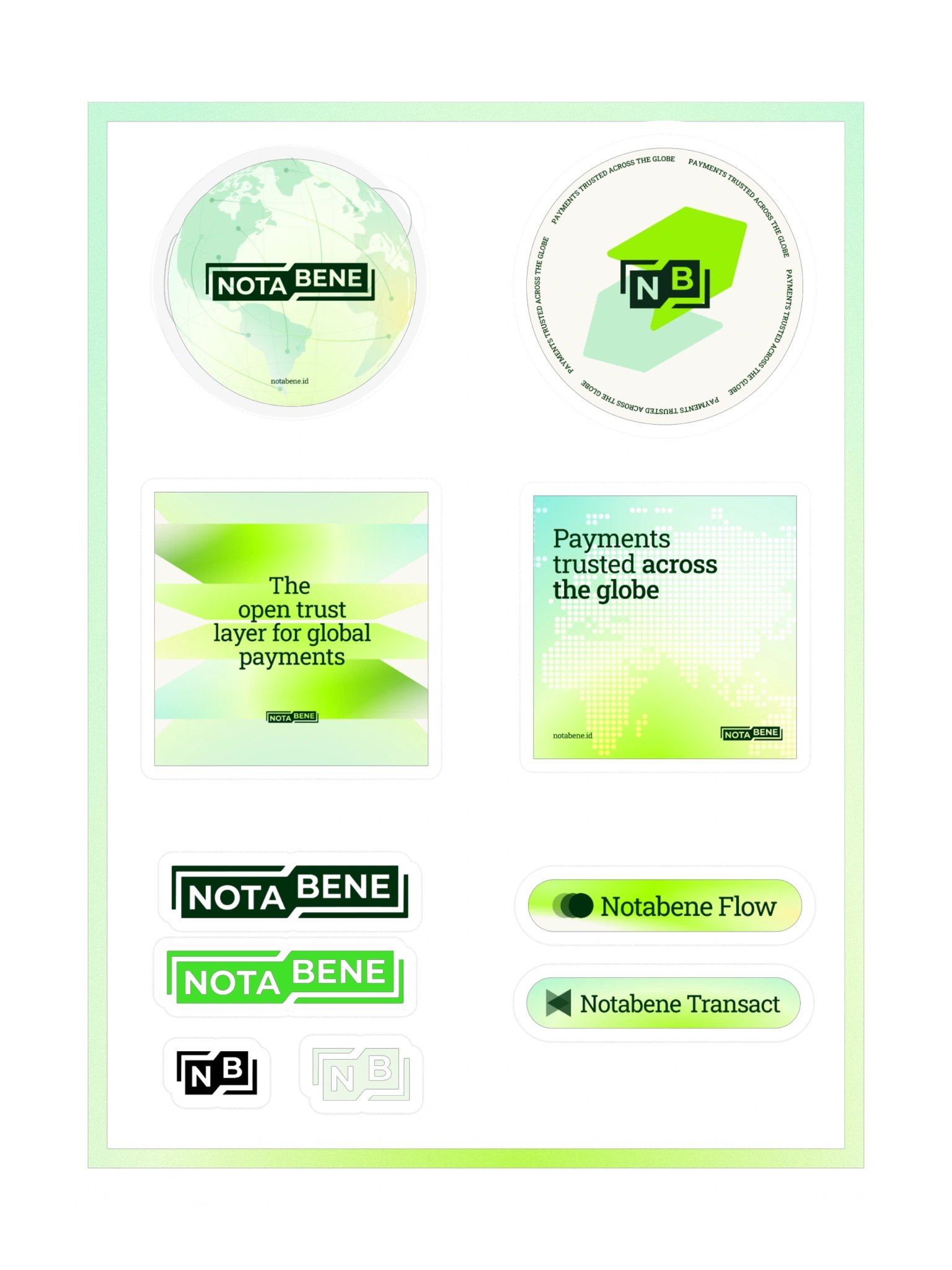 Notabene Sticker Sheet product image (3)