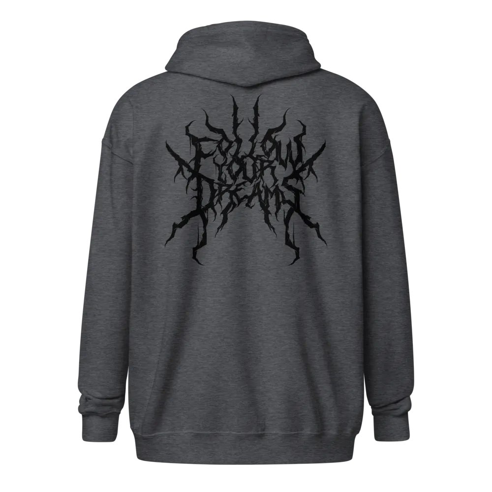 Follow Your Dreams (Black Logo) - Zip Hoodie product image (2)
