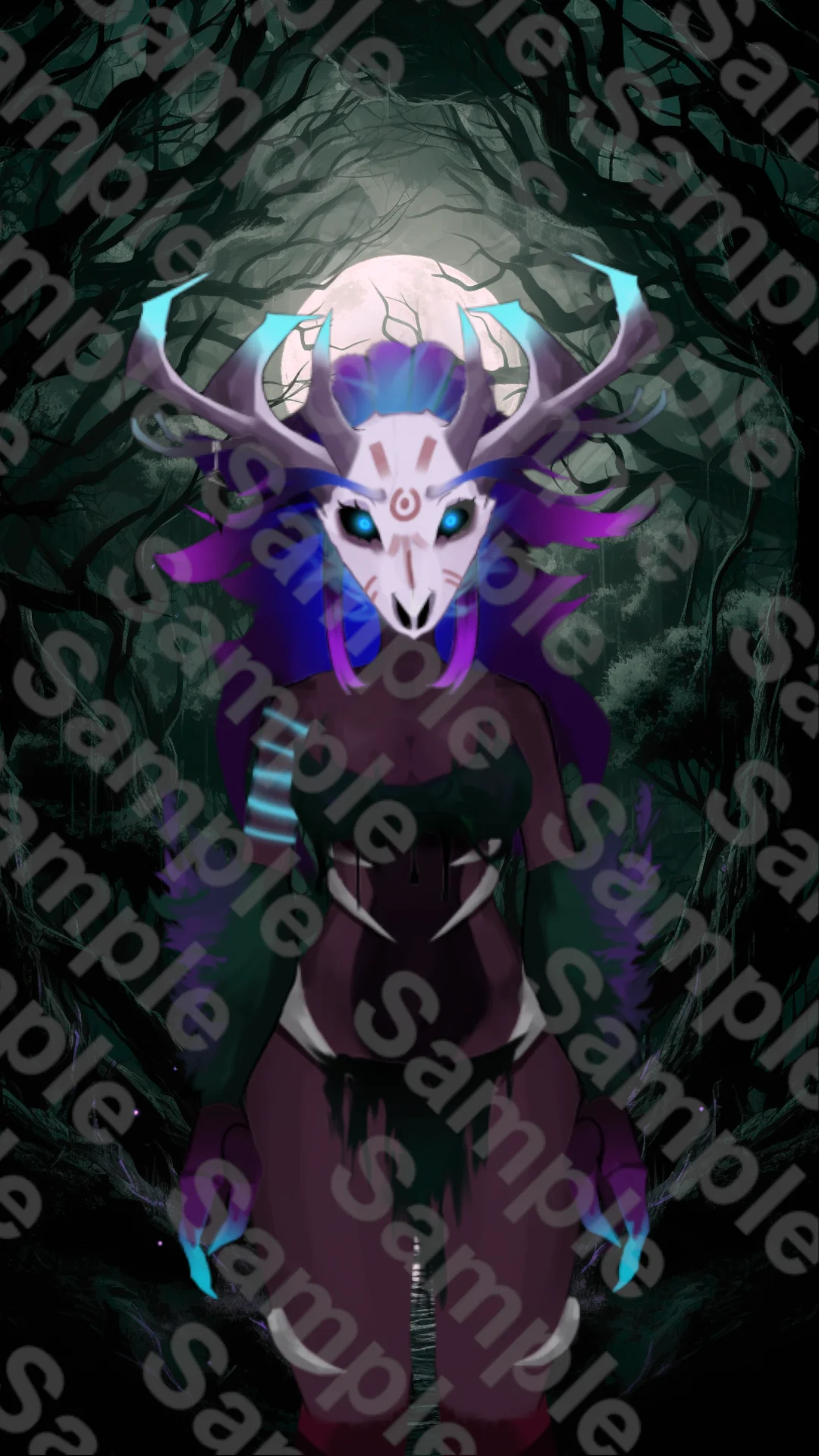 Horrormancer Mobile Wallpapers Set 1 product image (4)