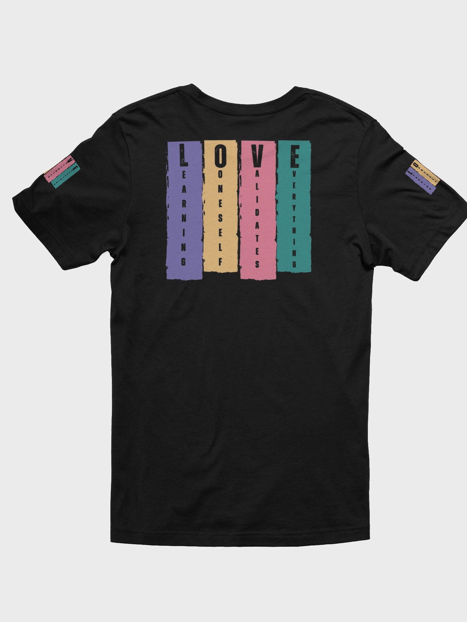 LOVE Vertical Panel T-Shirt product image (2)