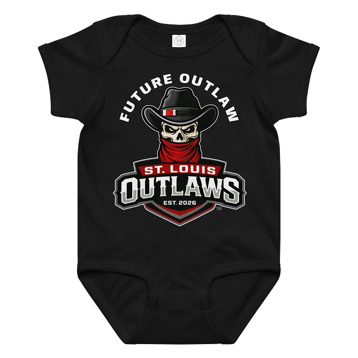 Future Outlaw Baby Jersey Bodysuit product image (1)