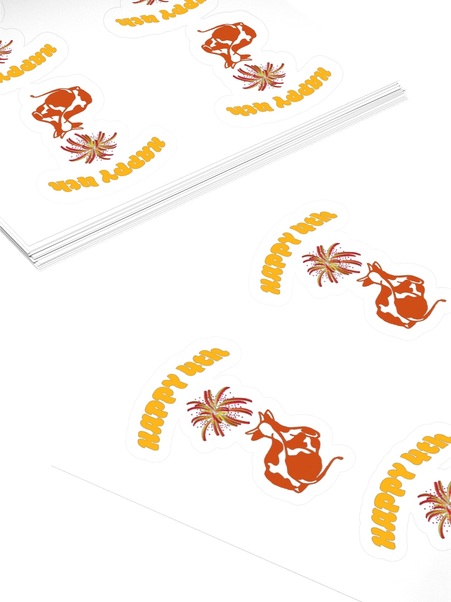 Happy 4th - Sticker product image (4)