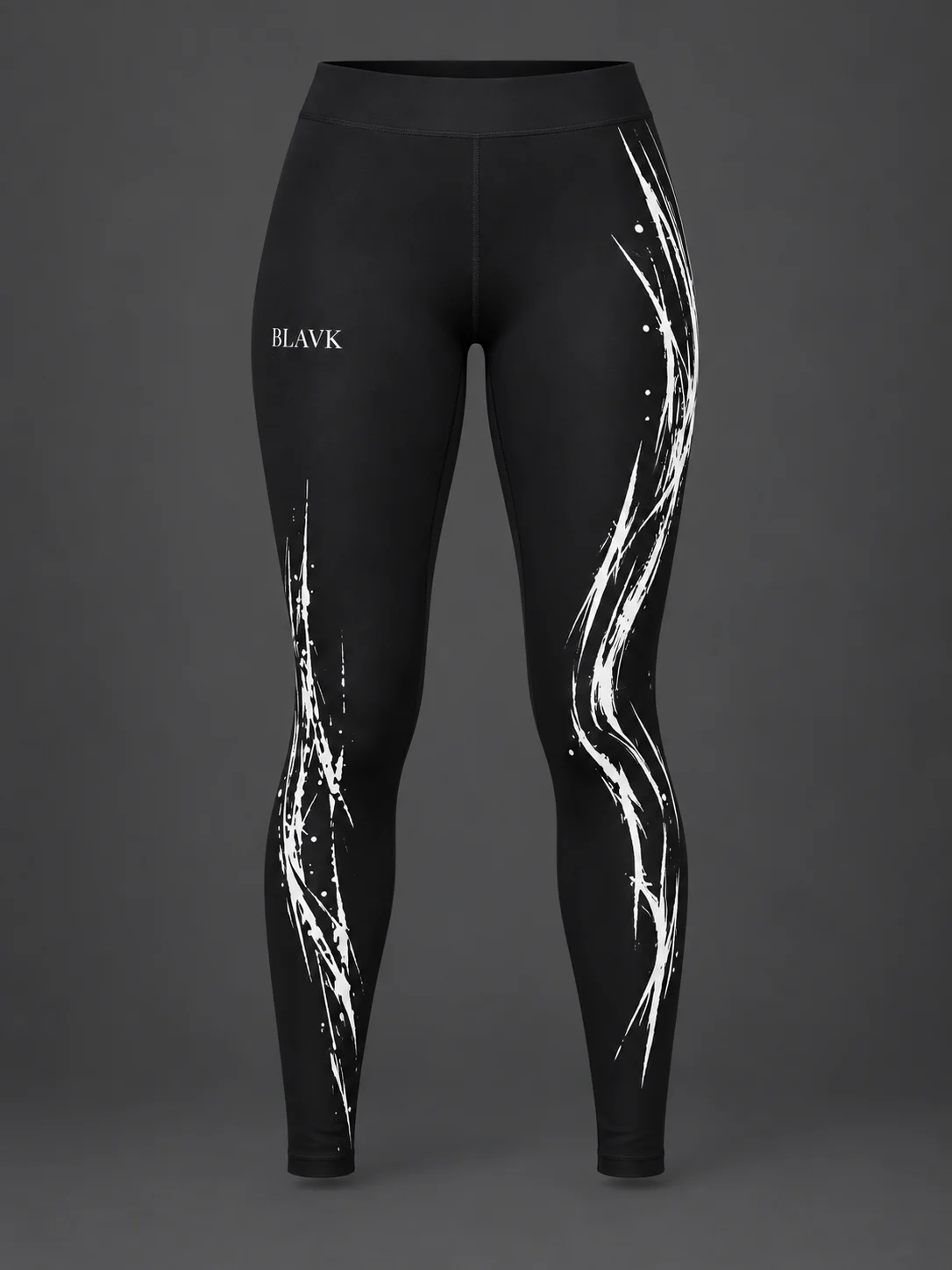 BLAVK NOCTURNE Women’s Sport Leggings — Black product image (2)