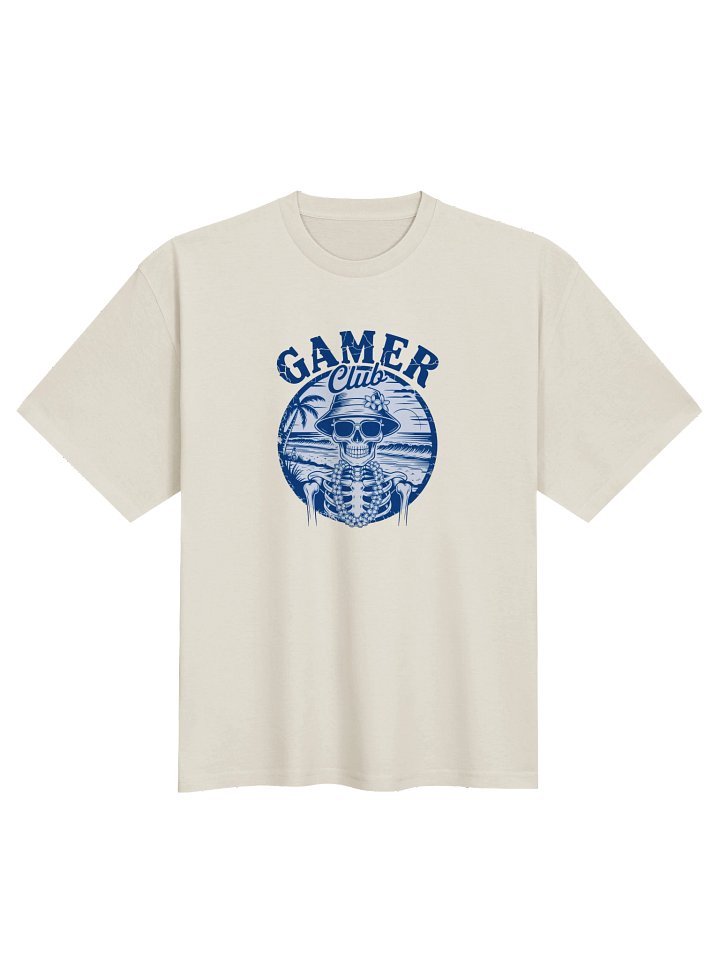 Tropical Gamer Club Oversized Tee product image (2)