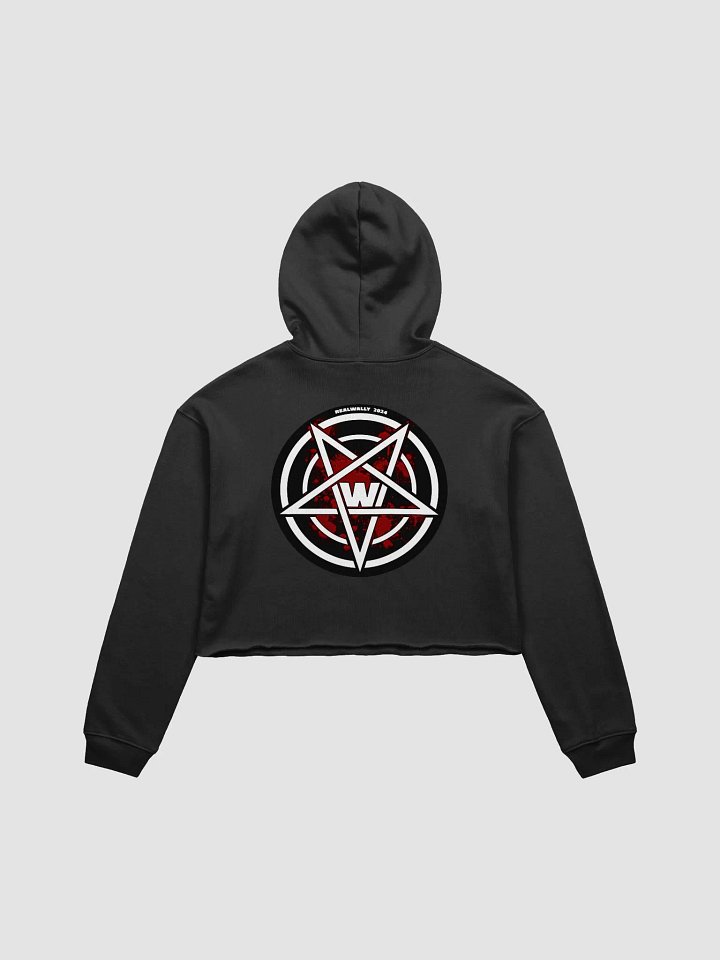RealWally Fleece Crop Hoodie product image (2)