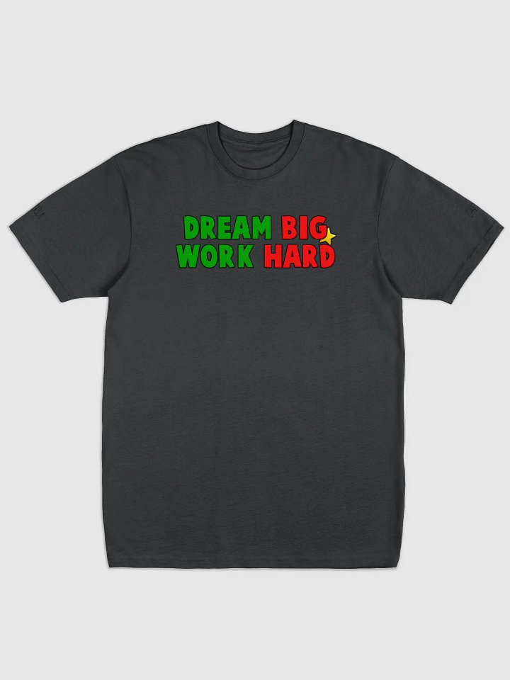 DREAM BIG WORK HARD TSHIRT CHIRU product image (3)