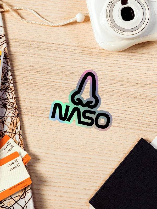 NASO Holographic Sticker product image (2)