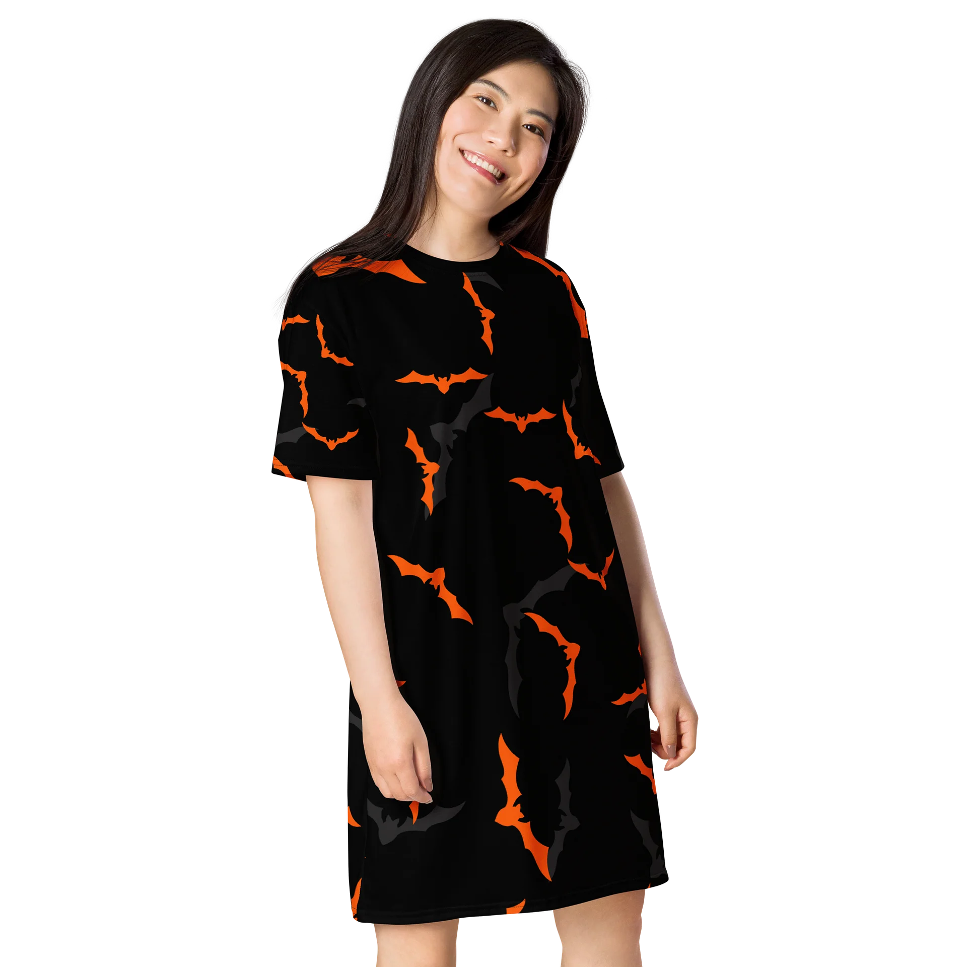 Bats Two ways T-Shirt Dress product image (4)