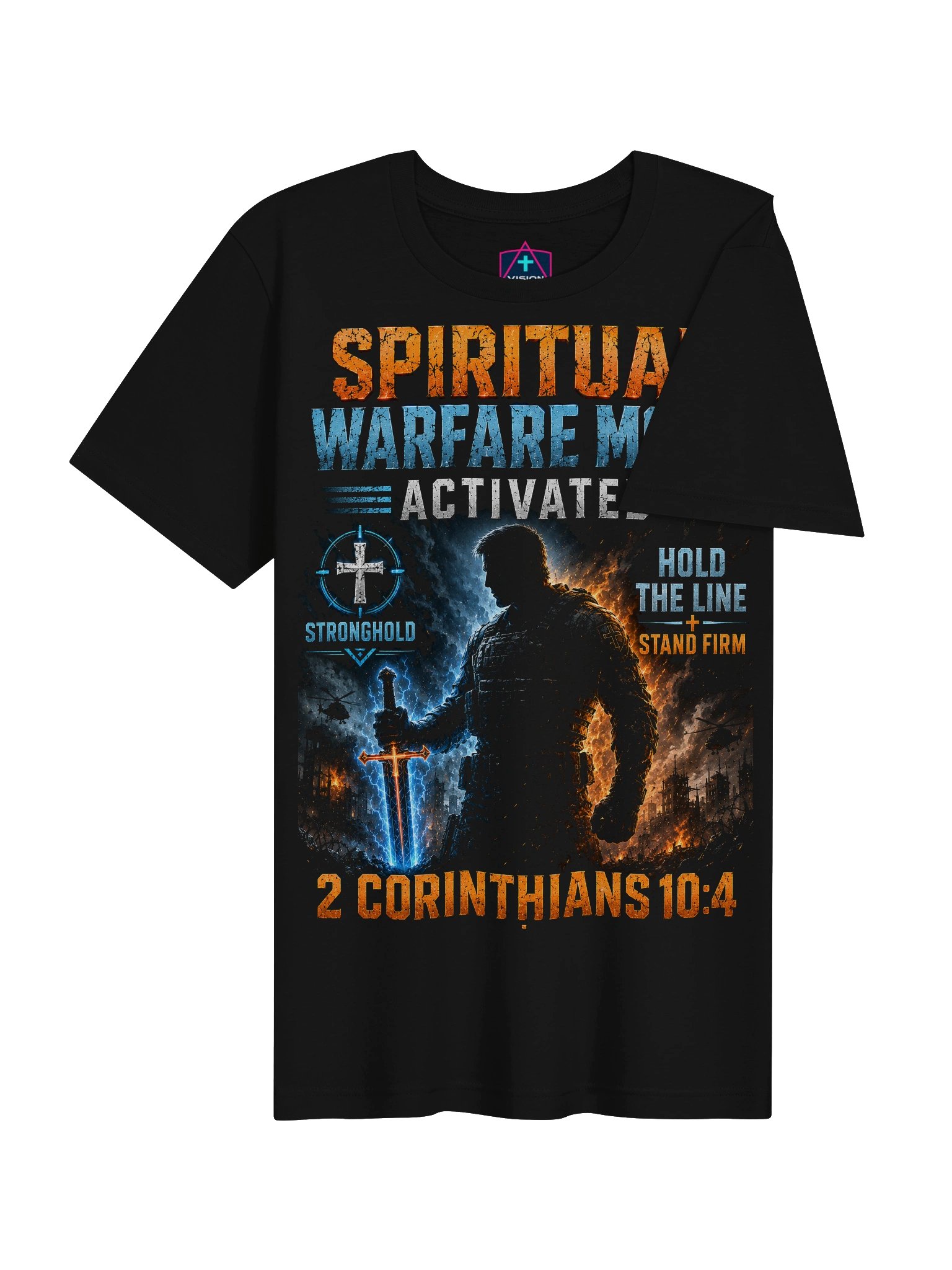 Spiritual Warfare - Unisex - Christian Gamer Competitive T-Shirt product image (6)