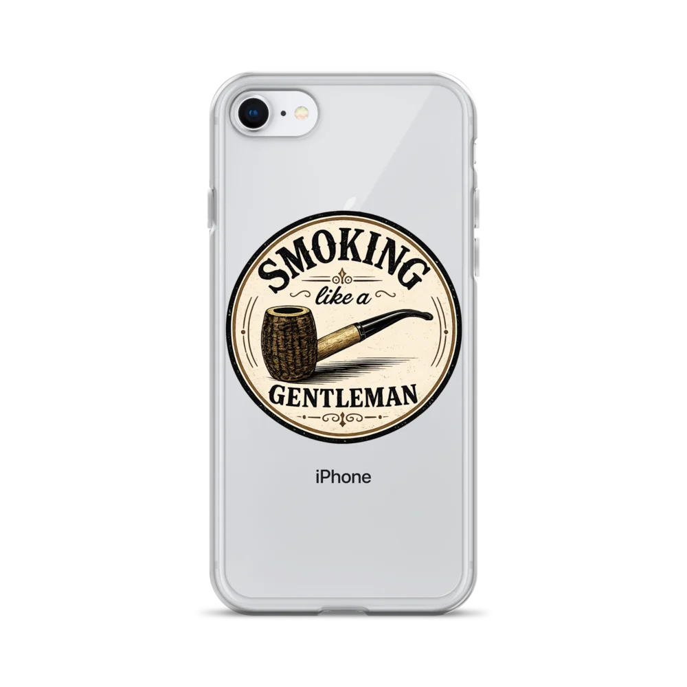 Gentleman Clear iPhone Case product image (28)