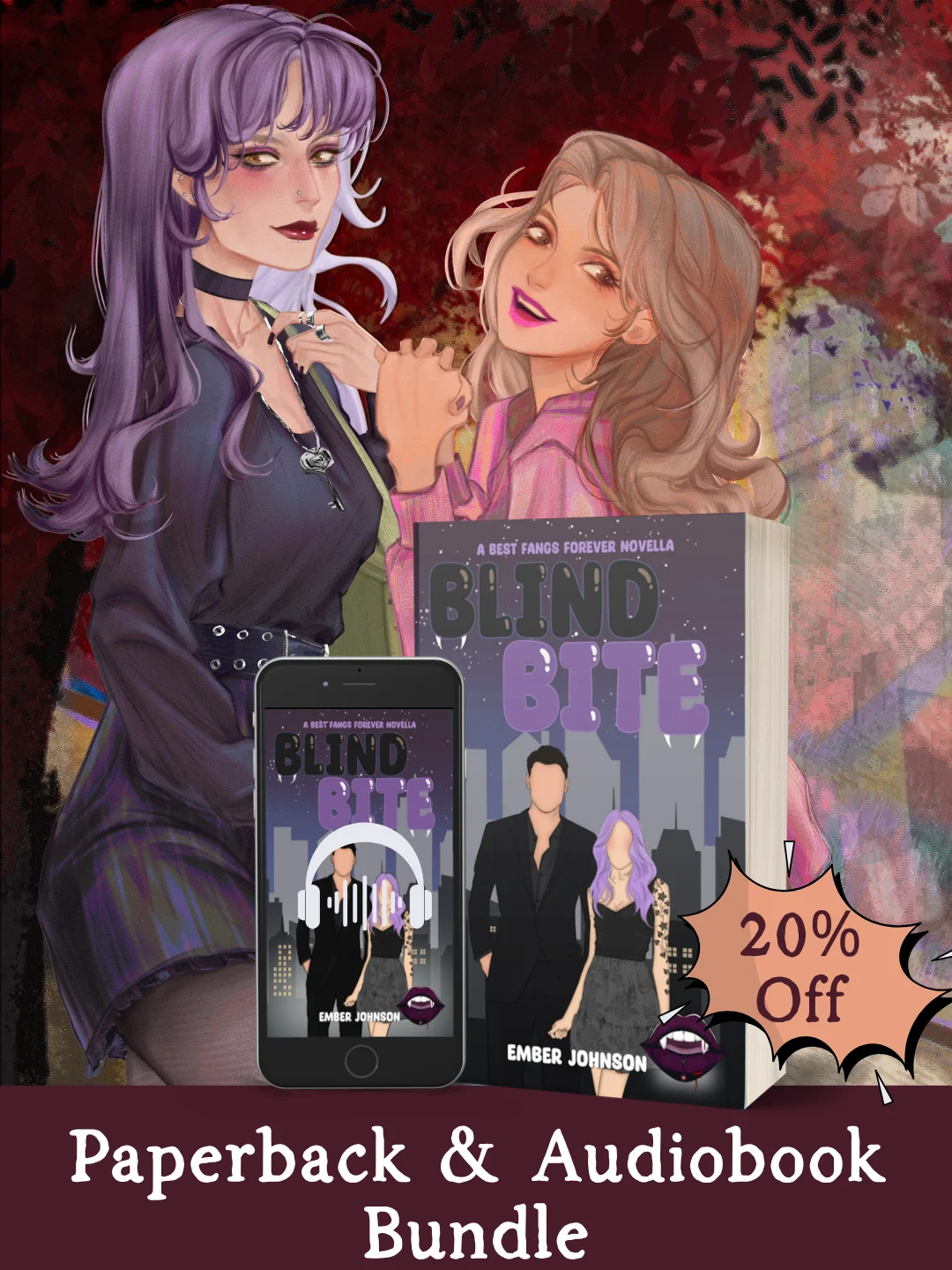 Blind Bite Paperback & Audiobook Bundle product image (1)