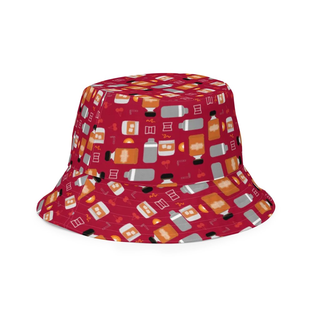 Bourbon Pattern Reversible Bucket Hat product image (9)