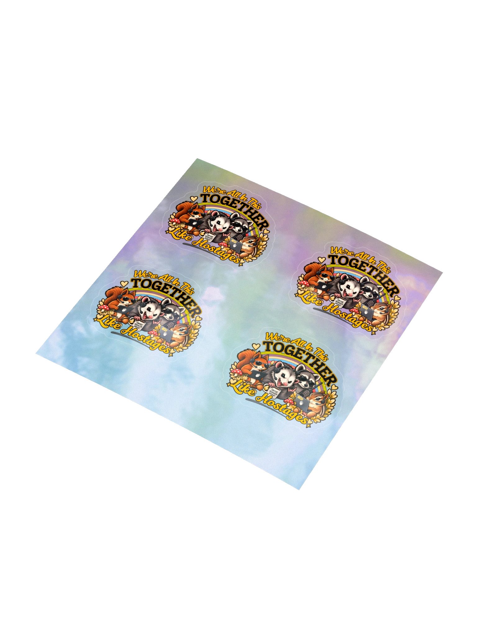 In This Together - Holographic Sticker Sheet product image (3)