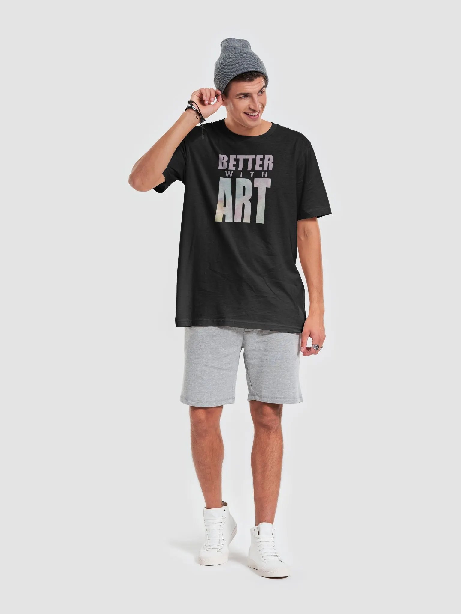 BETTER WITH ART ice galaxy tee product image (6)