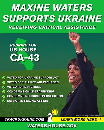 Democrat Maxine Waters @maxinewatersforcongress is running for reelection in California's 43rd Congressional District [CA-43]...