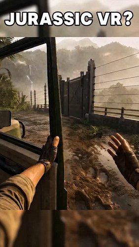 I used AI to visualize the high-fidelity Jurassic Park VR game I’ve been waiting 30 years for. Keep an eye out on the channel...
