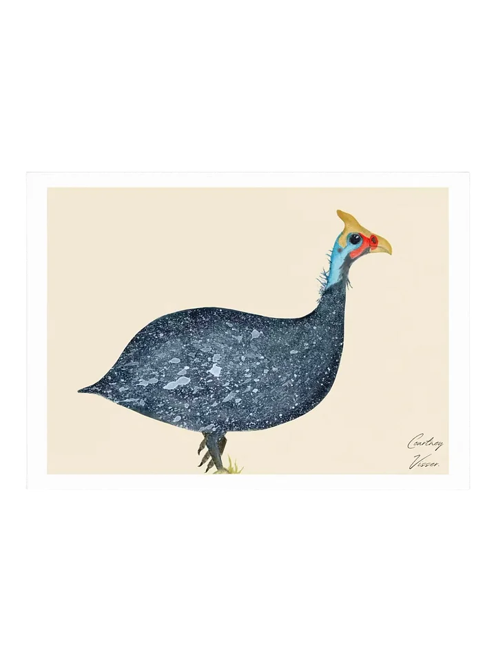 Guinea Fowl print product image (1)