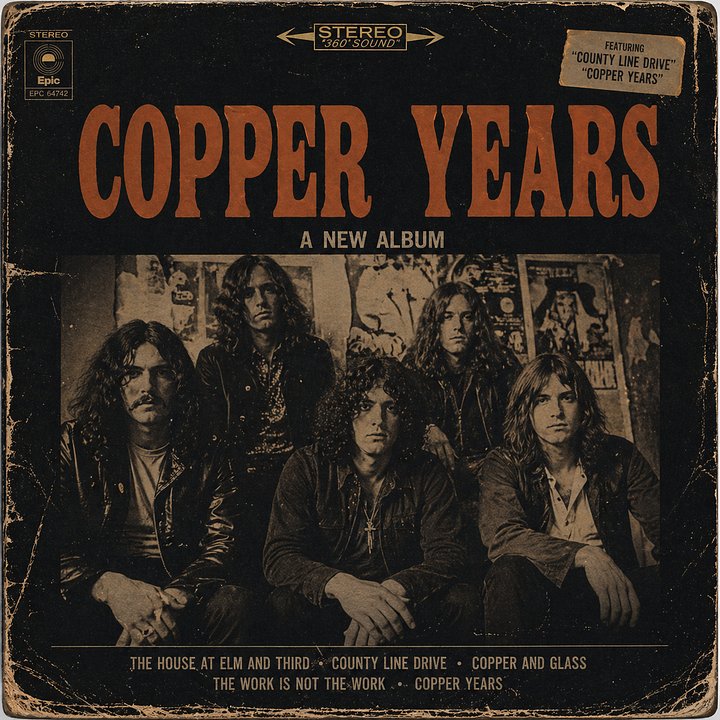 COPPER YEARS (Full Album) | 1970s Psychedelic Rock (Digital Album) product image (1)