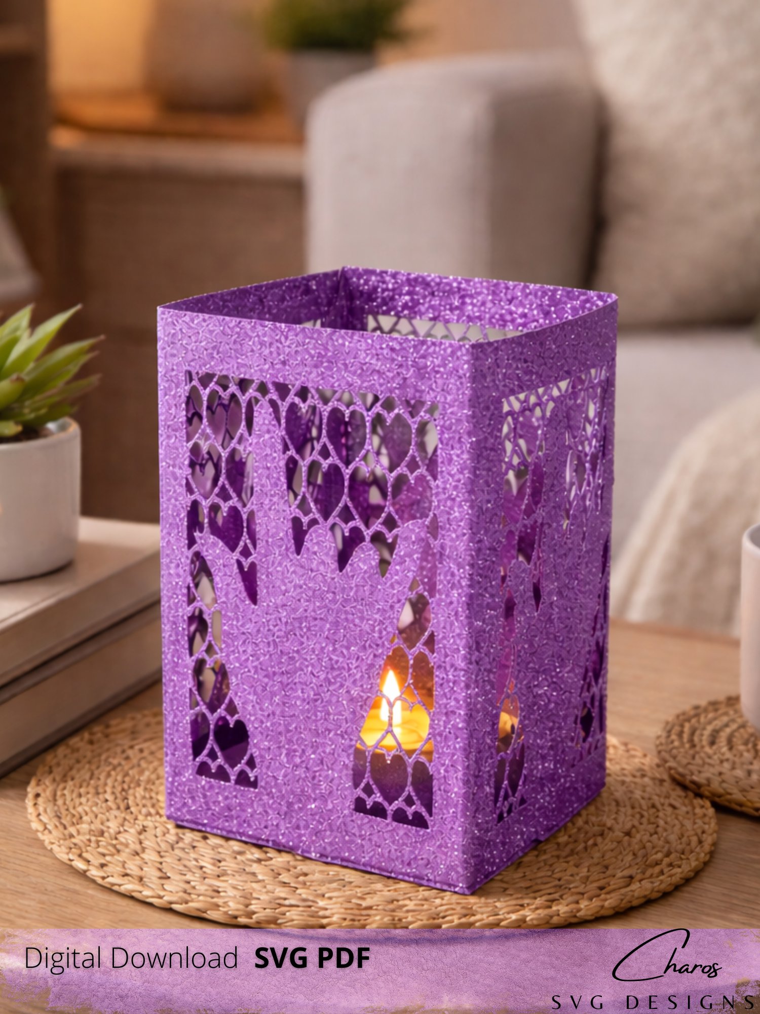 I Love You" in ASL Lantern SVG product image (5)