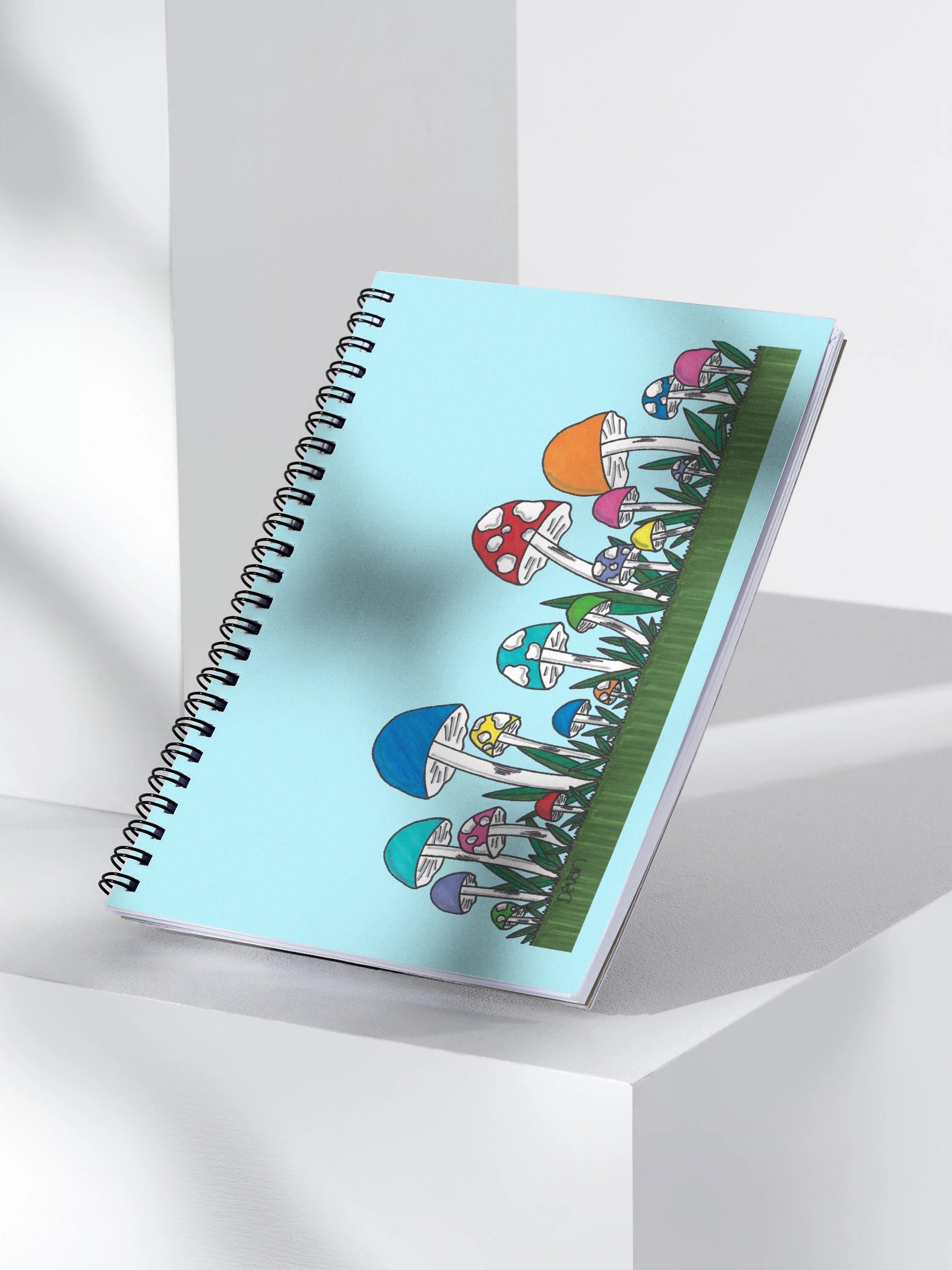 Happy Mushrooms Notebook product image (3)