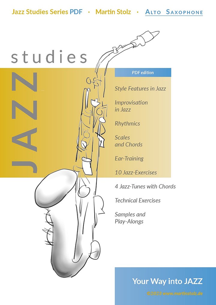Jazz Studies Alto Saxophone (English Version) product image (1)