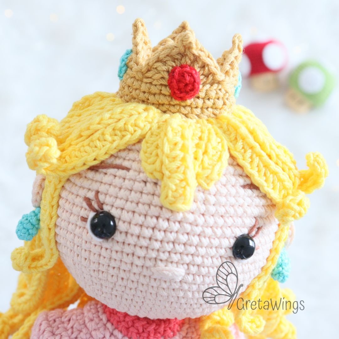 Patrón de Amigurumis de Peach (Descarga Digital) product image (2)