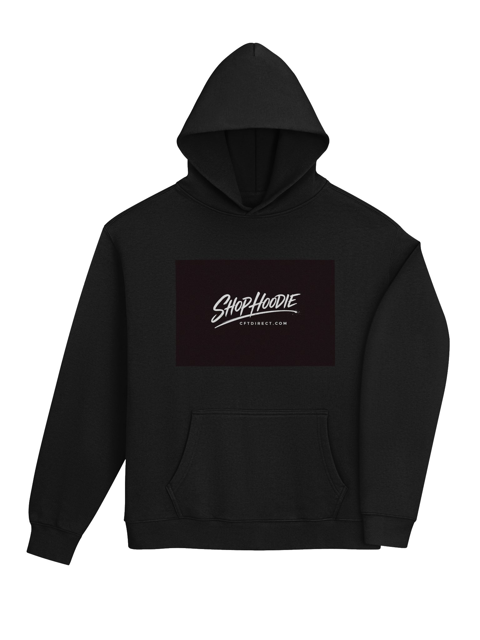 ShopHoodie Black Logo Hoodie by Shop Hoodie product image (4)