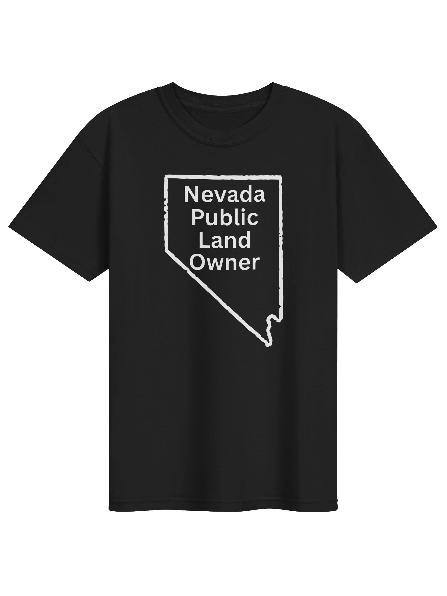 Nevada Publc Land Owner T-Shirt product image (1)