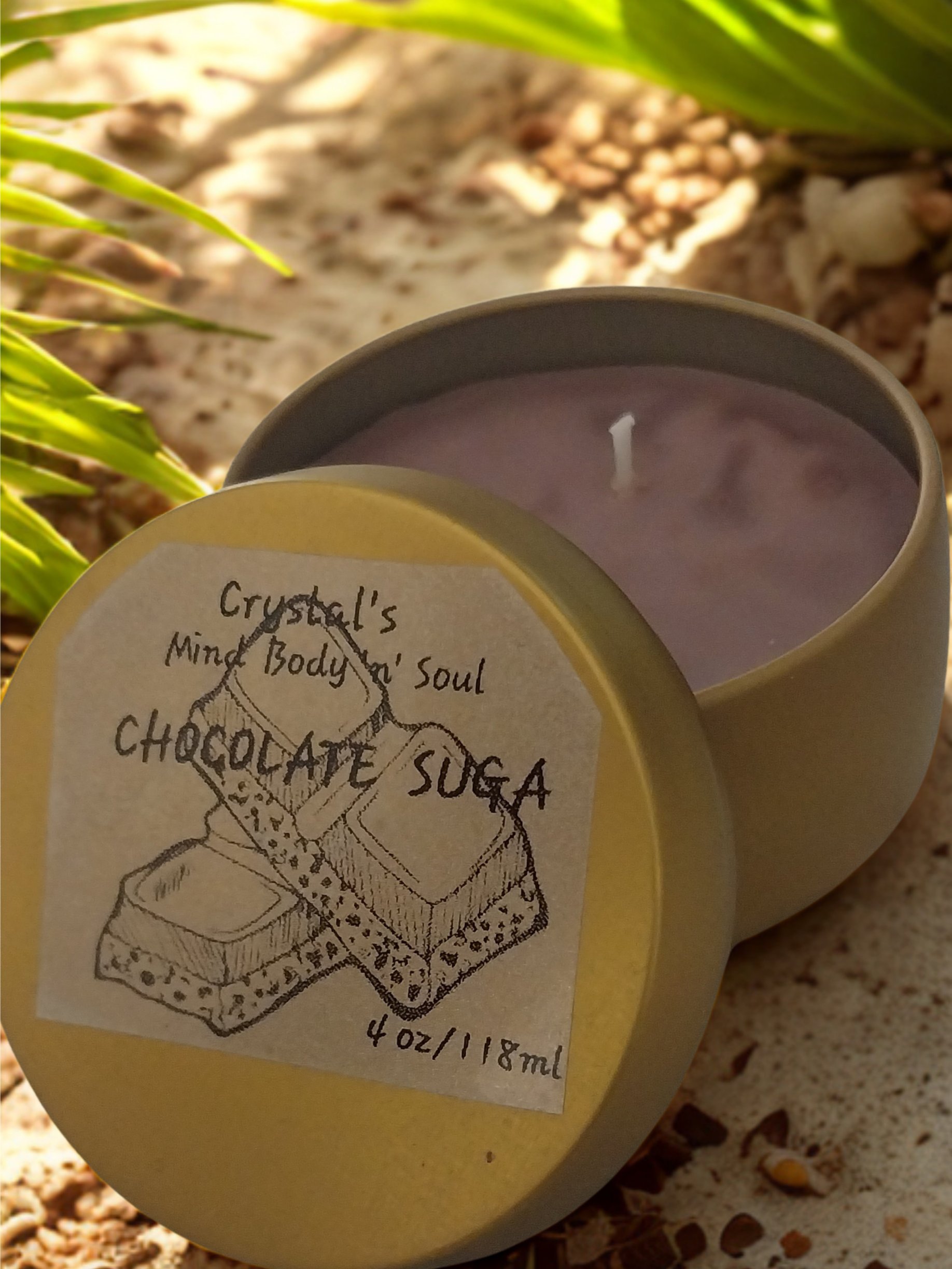Chocolate Suga Scented Candle product image (1)