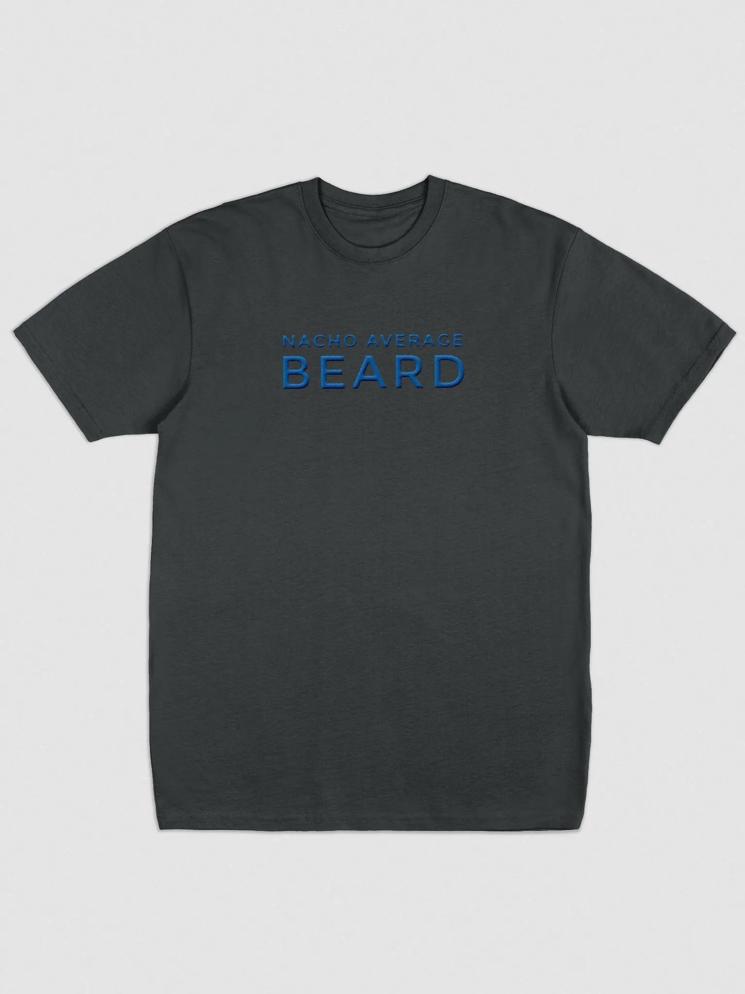 Men's Nacho Average Beard T-Shirt (Royal Embroidery) product image (1)
