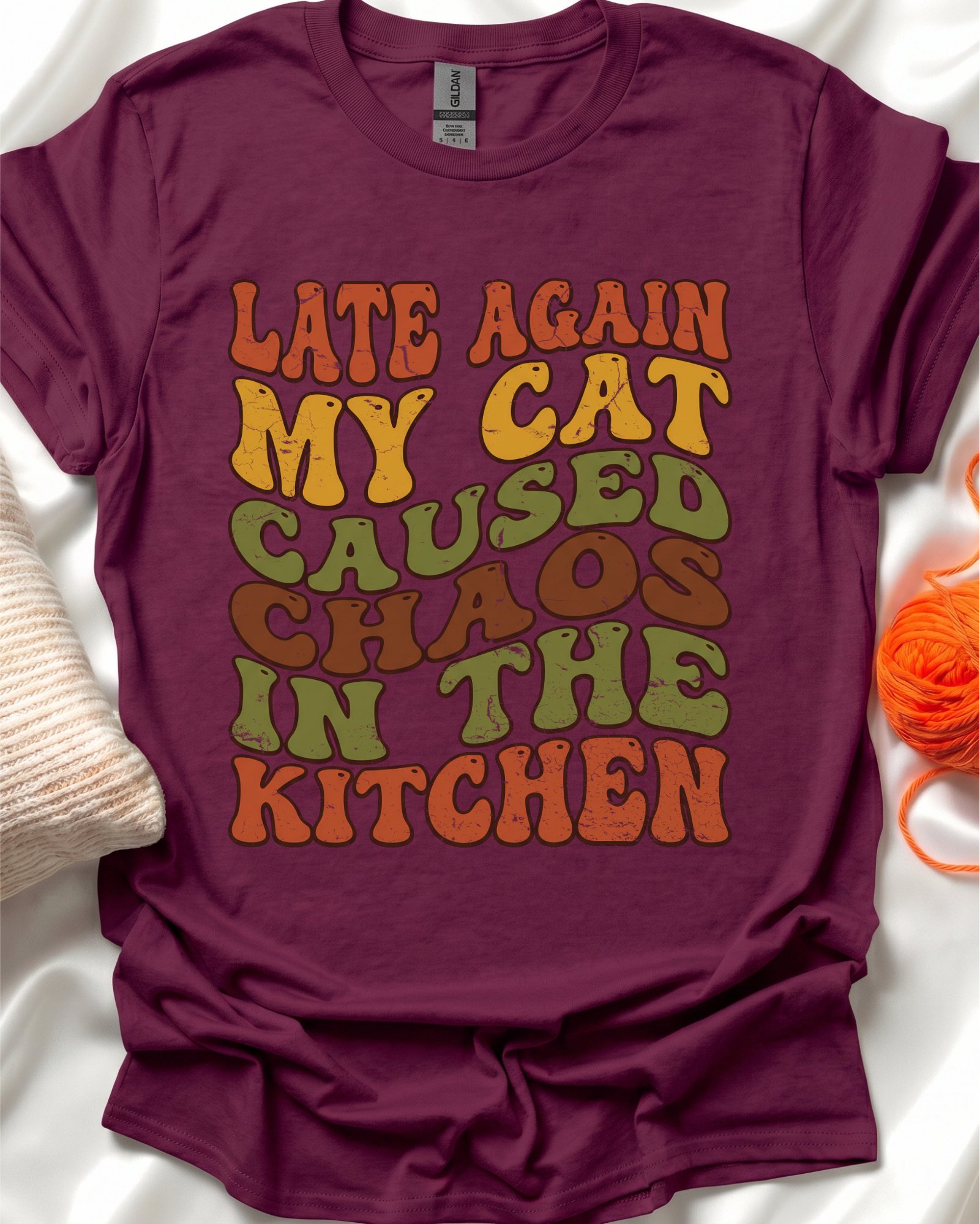 Cat Kitchen Chaos T-Shirt product image (1)