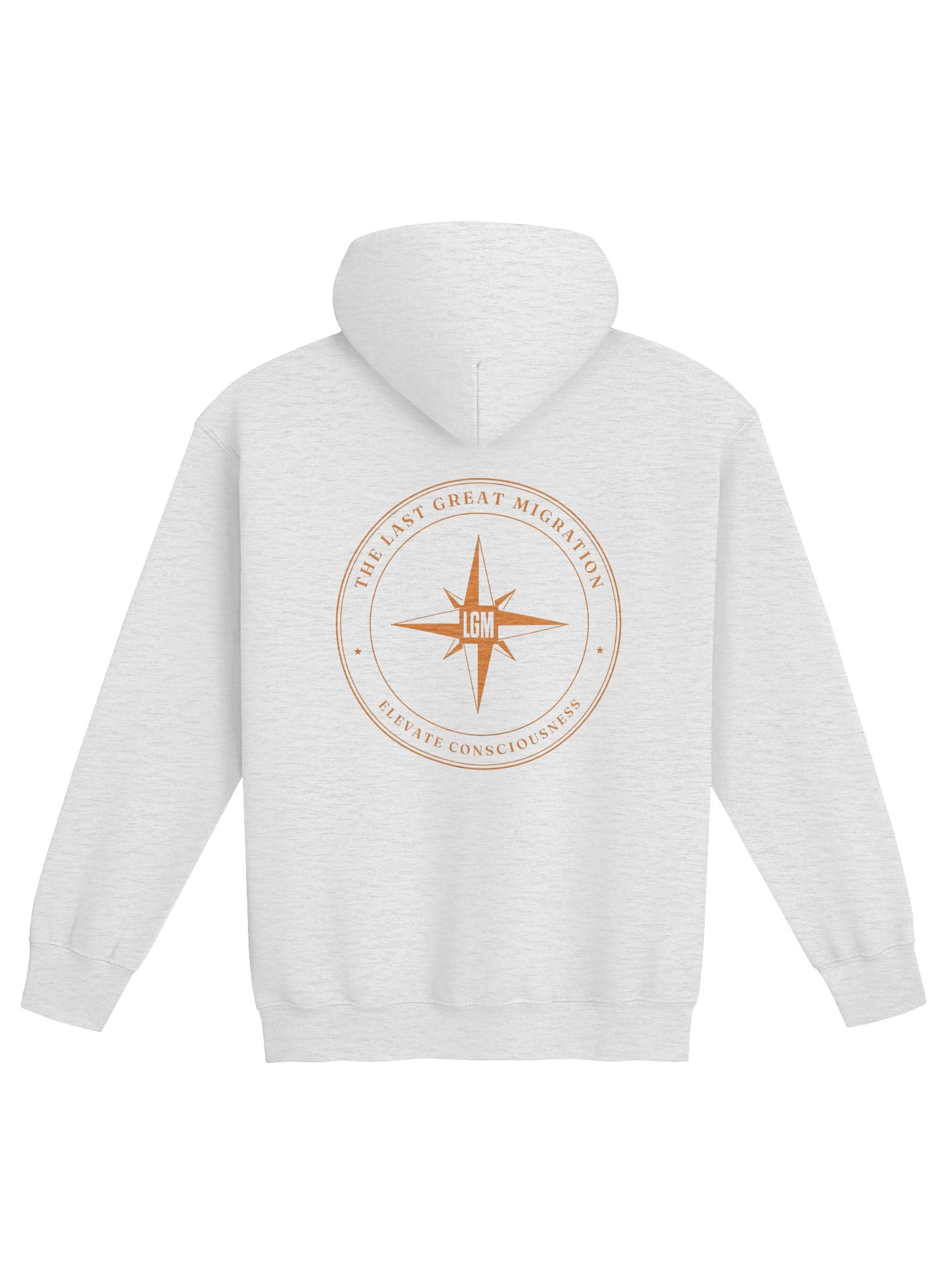 The Elevation Zip Hoodie (Orange Logo) product image (2)