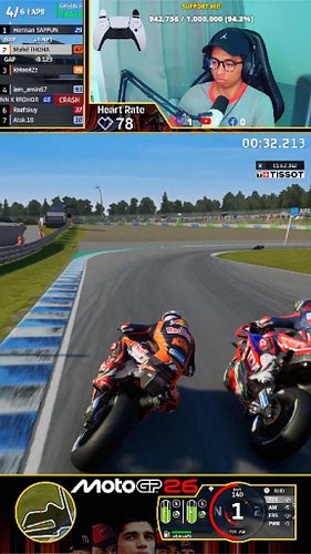 Battle for P2 ⚔️ tebak hasil akhir🥶 Full race on YT | #motogp #motogp24 #japaneseGP #thohamaingame #fypシ